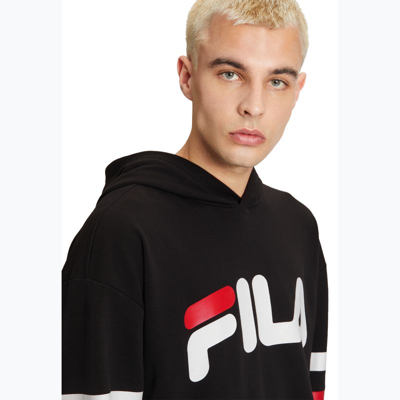 Men's FILA Luohe Oversized Hoody black 4