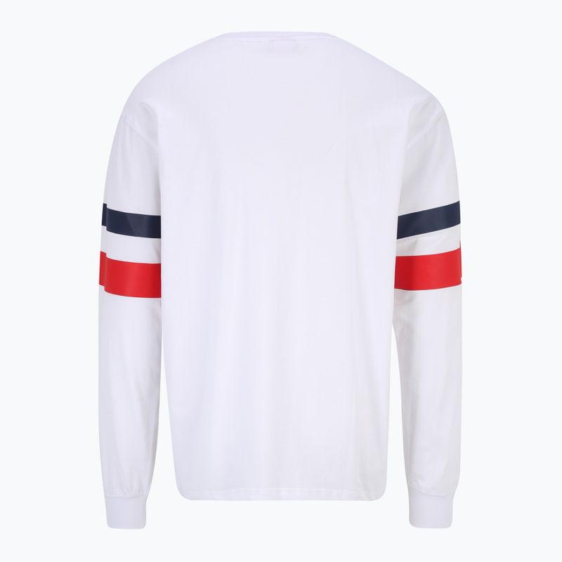 Men's FILA Luohe Oversized Crew bright white sweatshirt 6