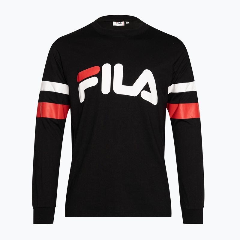 Men's FILA Luohe Oversized Crew sweatshirt black 5