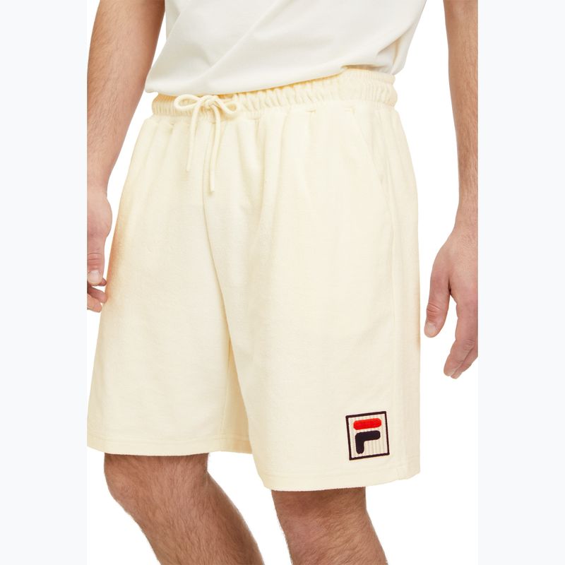 FILA men's shorts Liverpool Towelling antique white 4