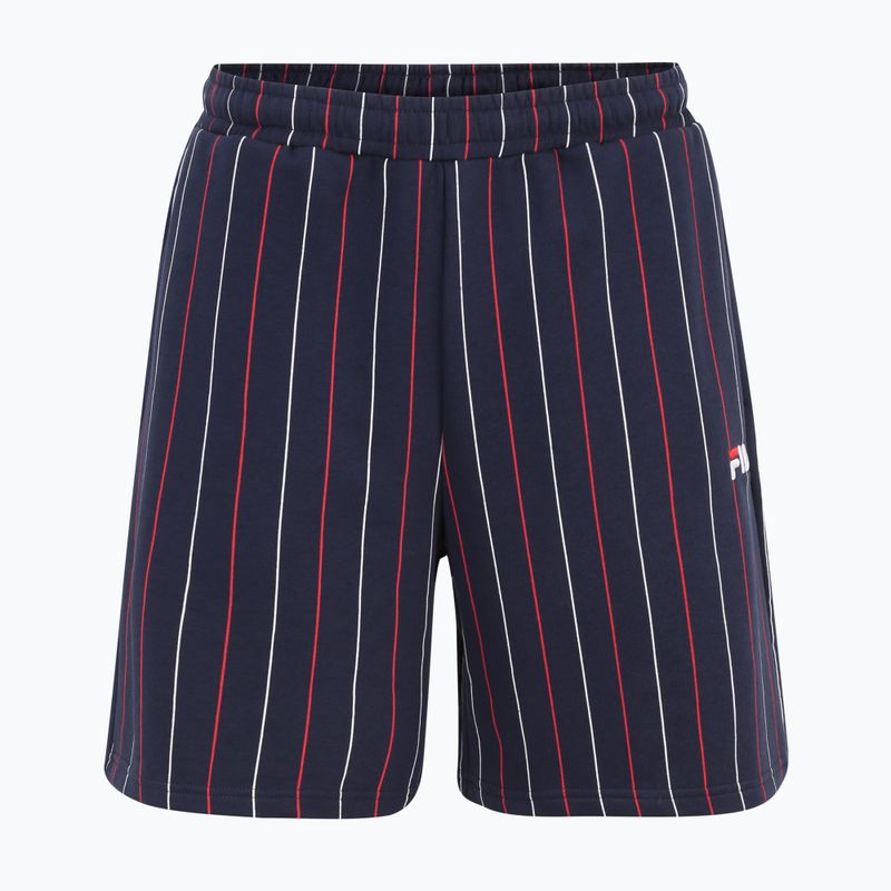 FILA men's shorts Lobito Pinstriped black iris/two colour stiped 5