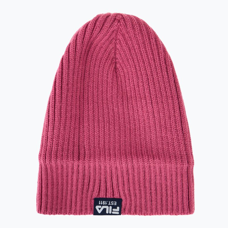 FILA Butte Fisherman Winter Beanie With Flag Logo 4