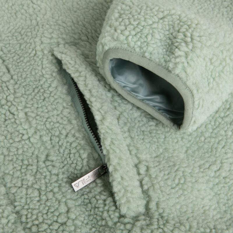 Women's FILA Oacala Sherpa jade sweatshirt 5