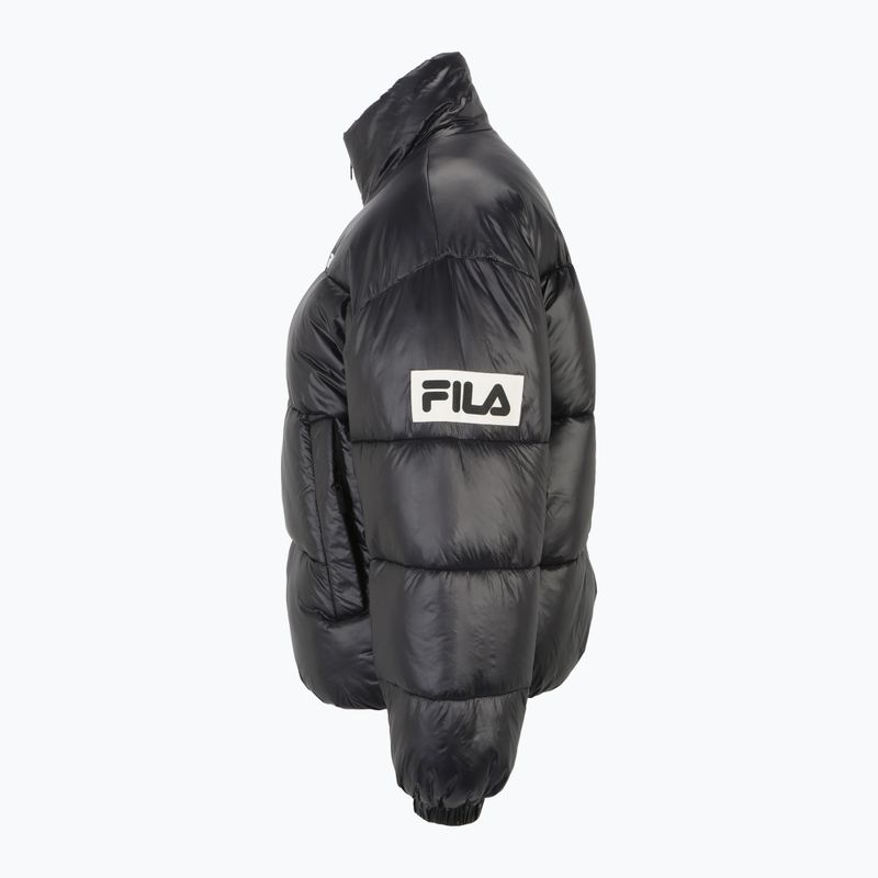 FILA women's winter down jacket Lepe Shiny Puffer black 3