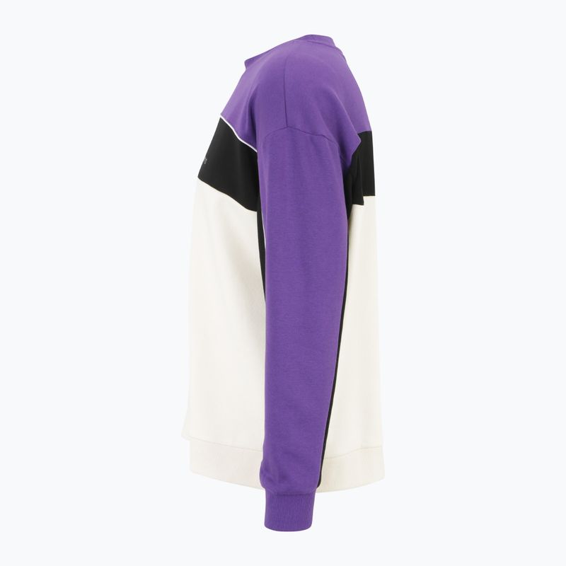 Men's FILA La Paz Crew Sweatshirt hellotrope/antique white/black 3