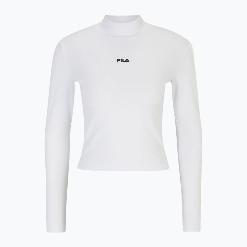 Women's FILA Linnuse Cropped Turtle Neck longsleeve bright white