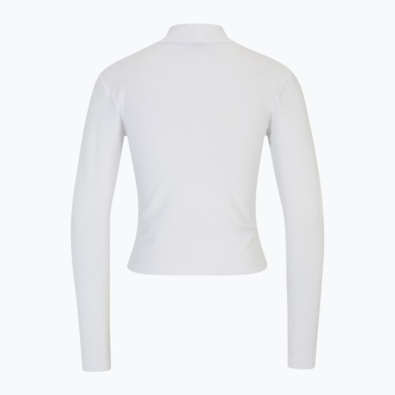 Women's FILA Linnuse Cropped Turtle Neck longsleeve bright white 2