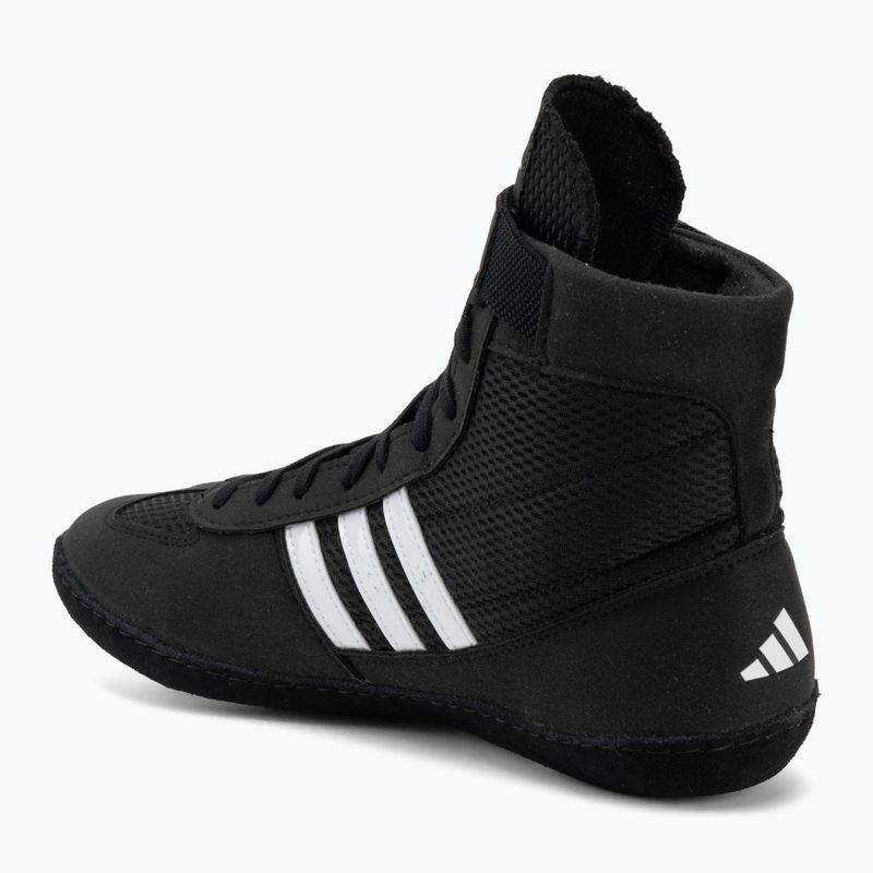 Men's wrestling shoes adidas Combat Speed 4 core black/footwear white 3