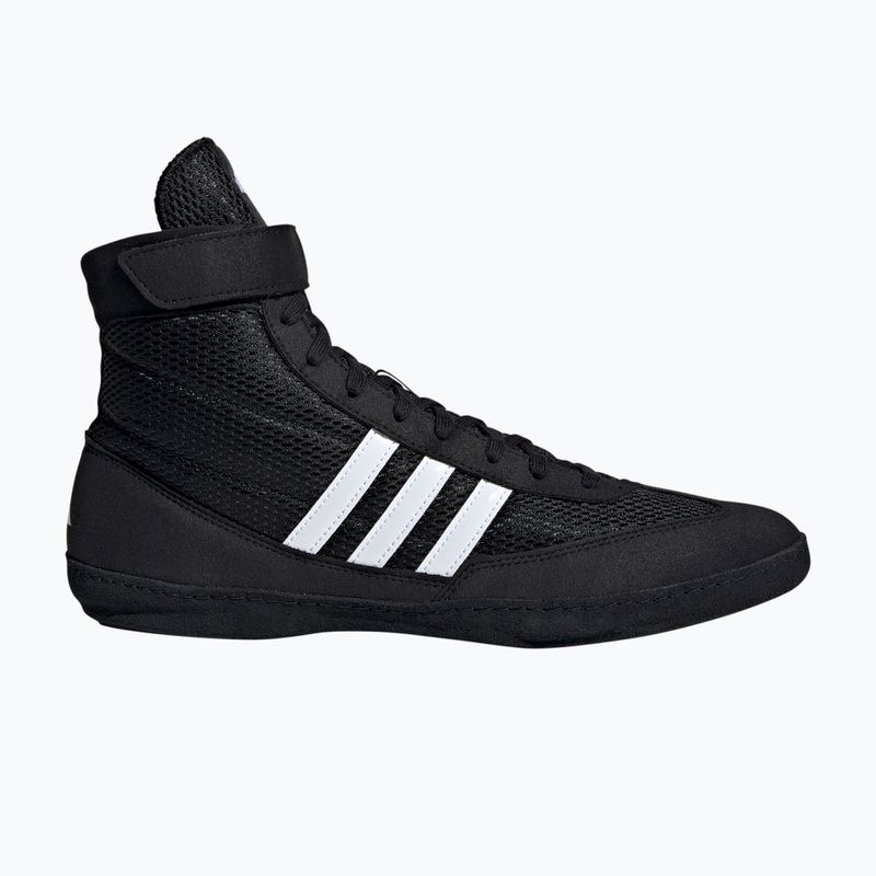 Men's wrestling shoes adidas Combat Speed 4 core black/footwear white 2