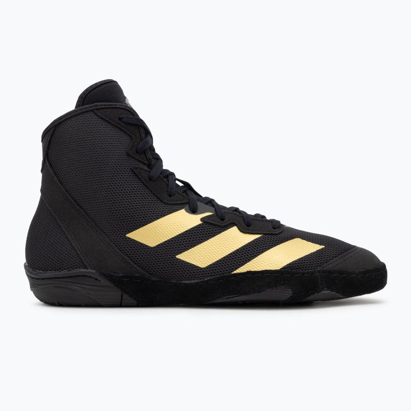 Wrestling shoes adidas Adizero core black/gold metallic 2