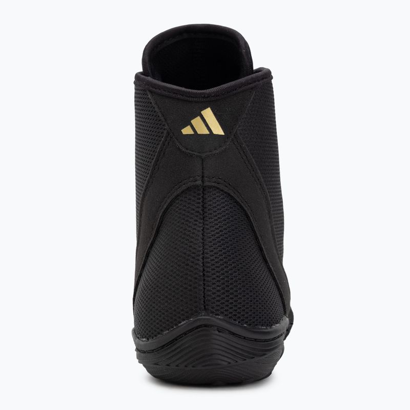 Wrestling shoes adidas Adizero core black/gold metallic 6
