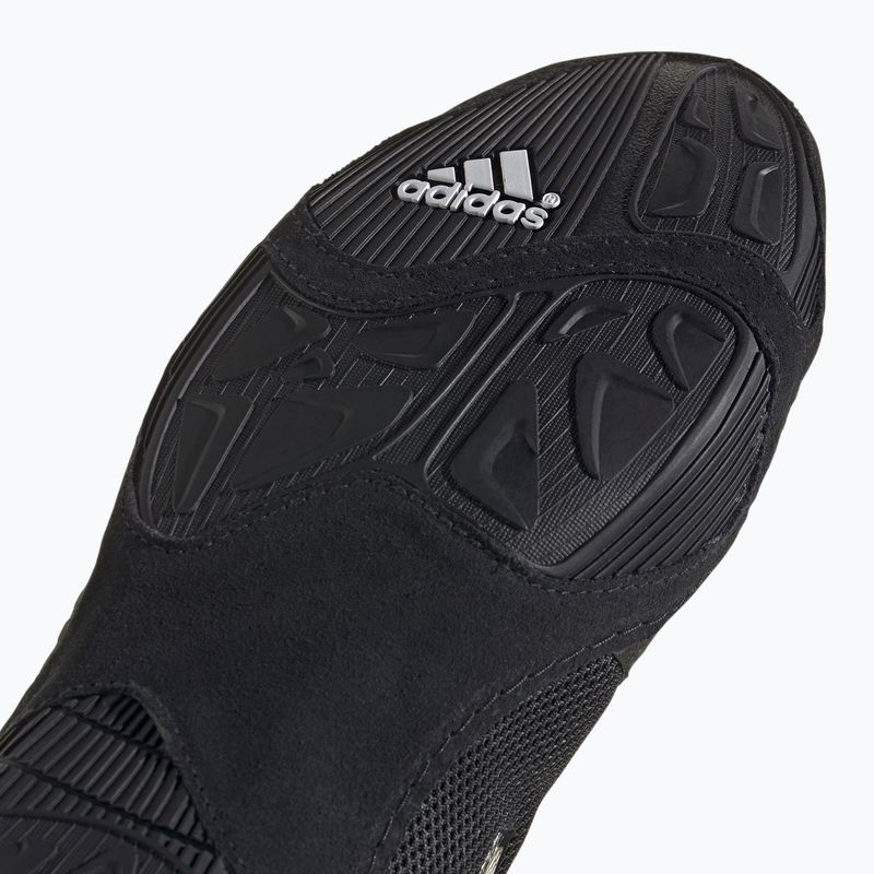 Wrestling shoes adidas Adizero core black/gold metallic 10