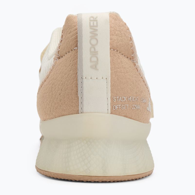Adidas Adipower Weightlifting III off white weightlifting shoe 6