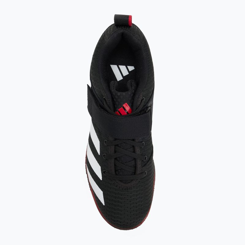 adidas Powerlift 5 black weightlifting shoes 5