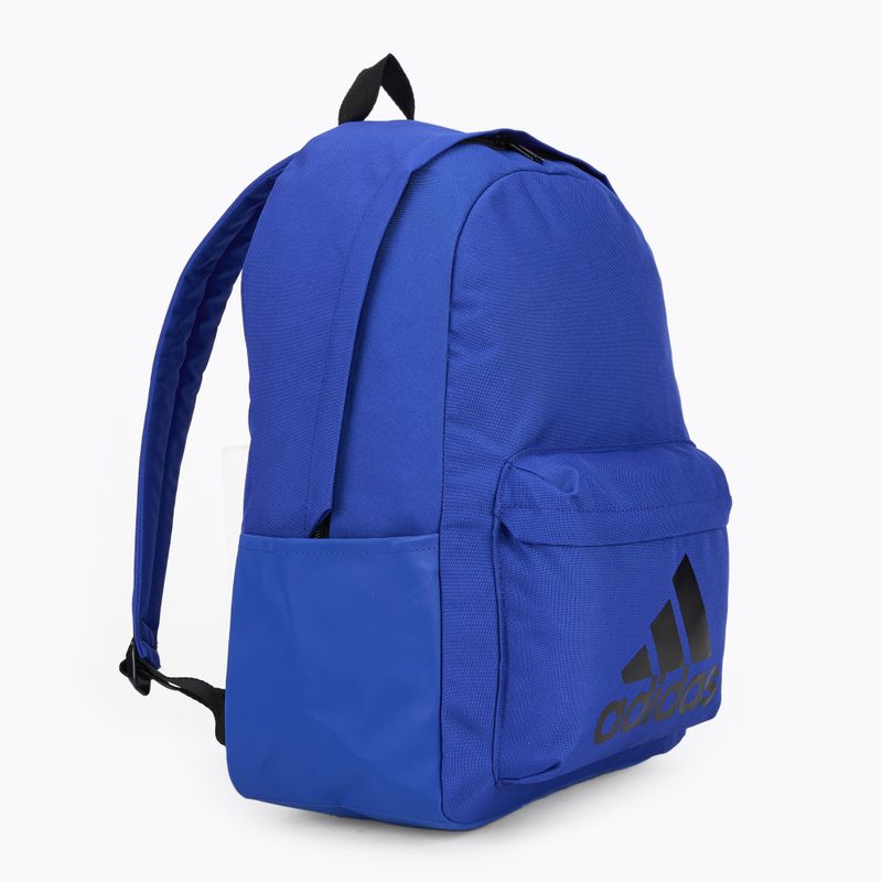 adidas Classic Badge Of Sport backpack 27.5 l semi lucid blue/ black 2