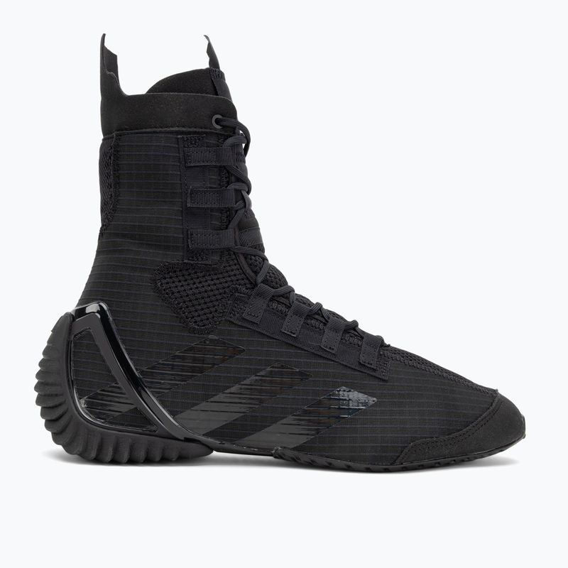 adidas Speedex 23 core black/core black/carbon boxing shoes 2