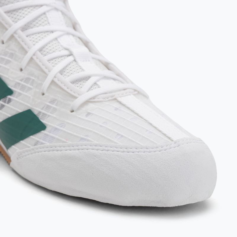 adidas Box Hog 4 cloud white/collegiate green/core black boxing shoes 7