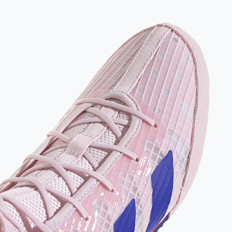 Boxing shoes adidas Box Hog 4 almost pink/lucid blue/impact orange 9