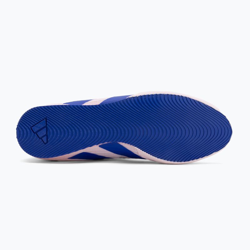Boxing shoes adidas Box Hog 4 almost pink/lucid blue/impact orange 4