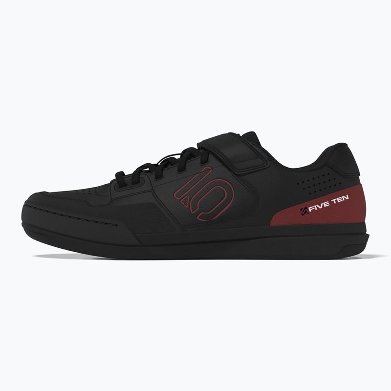 Men's MTB cycling shoes adidas FIVE TEN Hellcat core black/red/cloud white 2