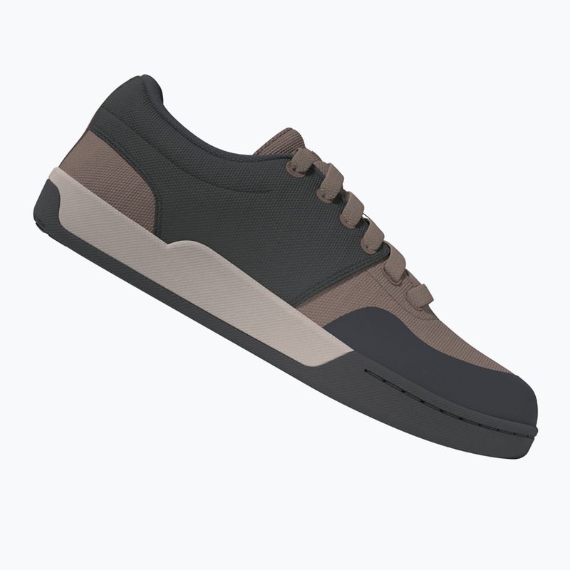 Women's cycling platform shoes adidas FIVE TEN Freerider Pro Canvas W warm clay/wonder taupe/grey 3
