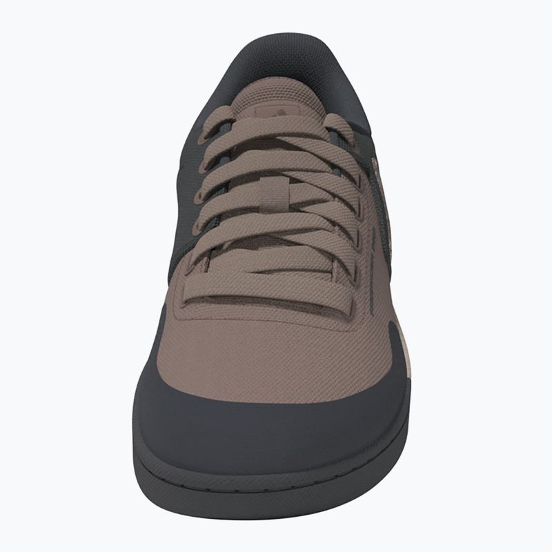 Women's cycling platform shoes adidas FIVE TEN Freerider Pro Canvas W warm clay/wonder taupe/grey 7