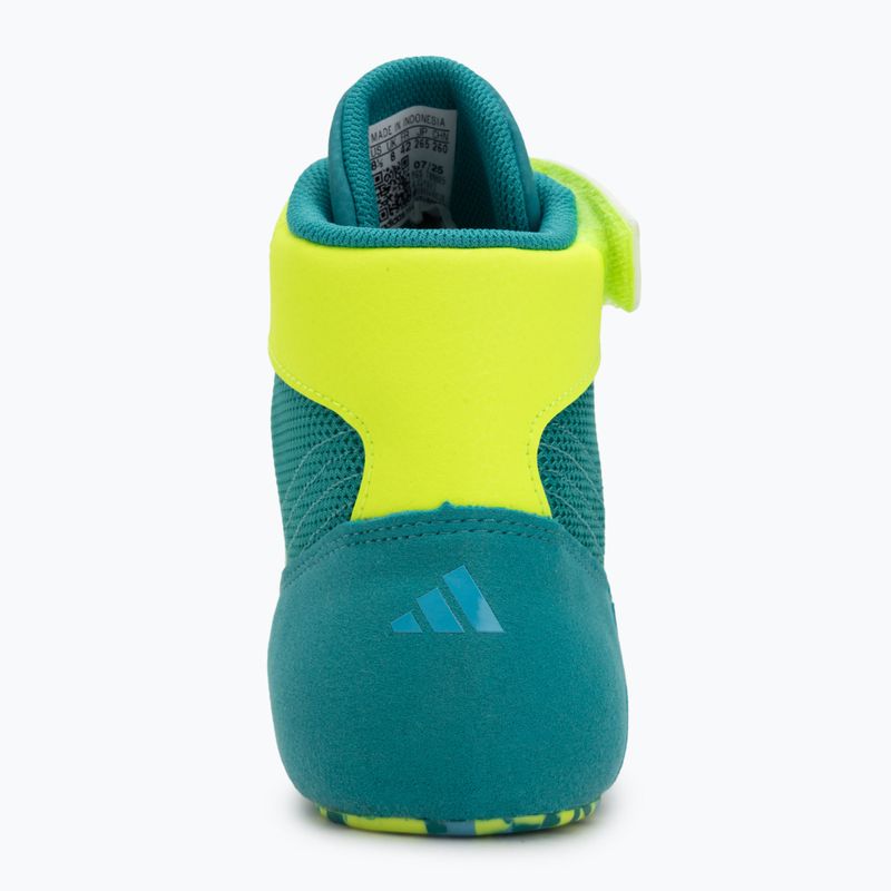 Boxing shoes adidas HVC purple team/lucid lemon/signal cyan 6