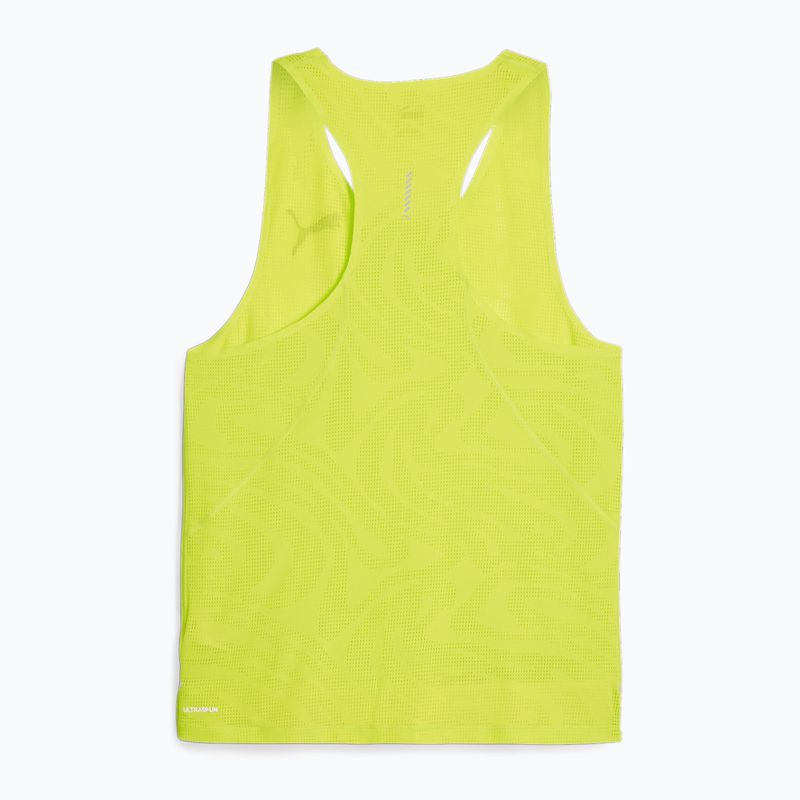 Men's running tank top PUMA Run Ultraspun Singlet green 2