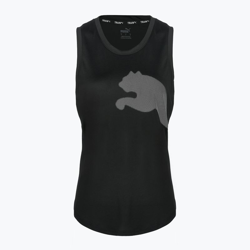 Women's PUMA Train All Day Big Cat Tank puma black/white cat