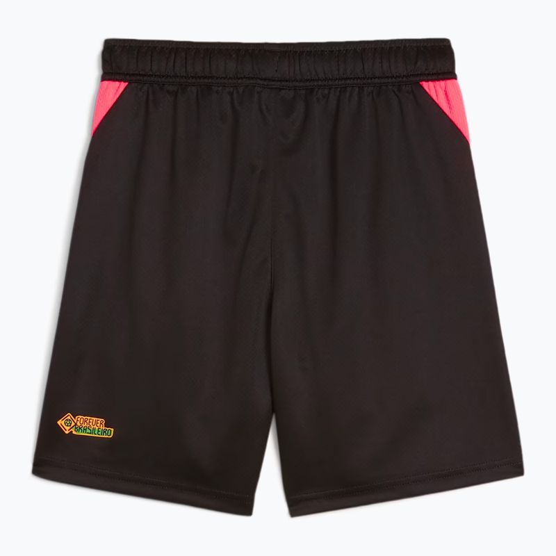 PUMA Neymar Jr children's football shorts puma black/sunset glow 2