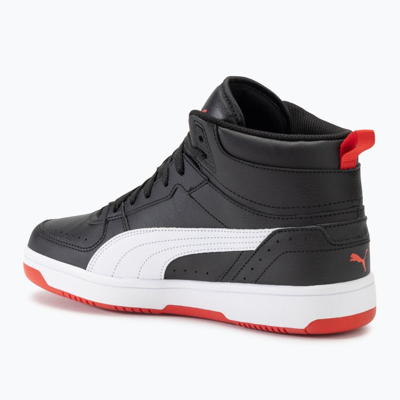 PUMA Rebound Joy shoes puma black/puma white/for all time red 3