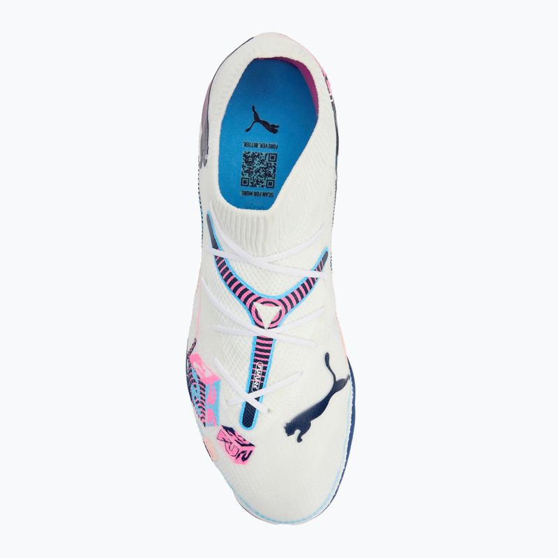 PUMA Future 7 Match Vol. Up TT football boots white/lumi blue/poison pink/fizzy melon/bluemazing 5