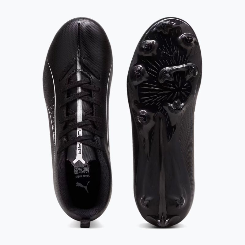PUMA Ultra 5 Play FG/AG Jr children's football boots puma black/puma white 11