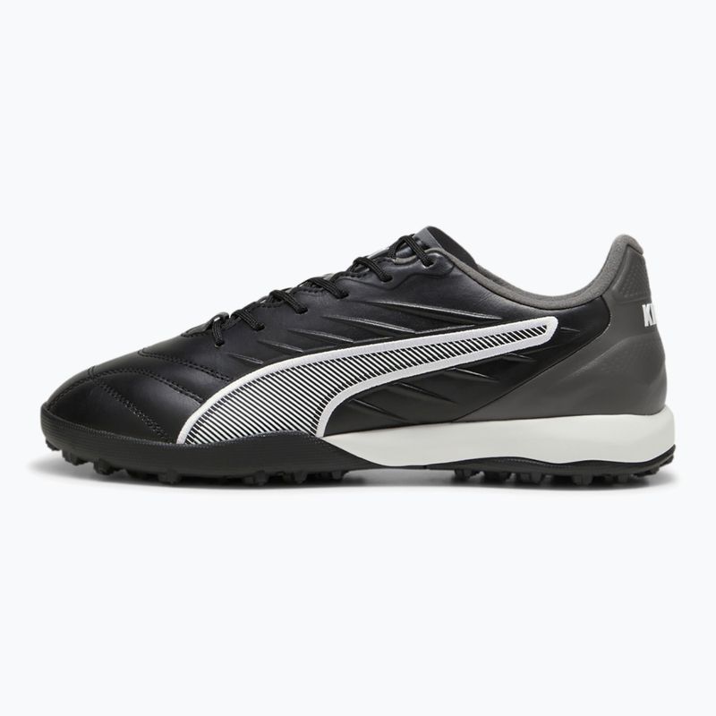 PUMA King Pro TT football boots puma black/puma white/cool dark gray 9