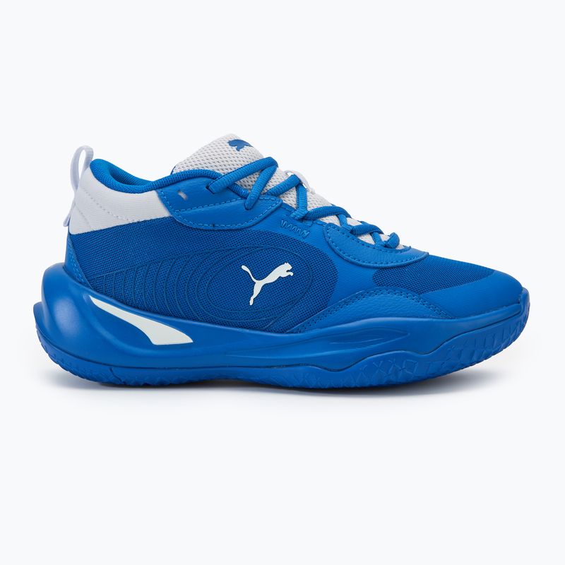 PUMA Playmaker Pro JR children's basketball shoes puma team royal/puma white 2