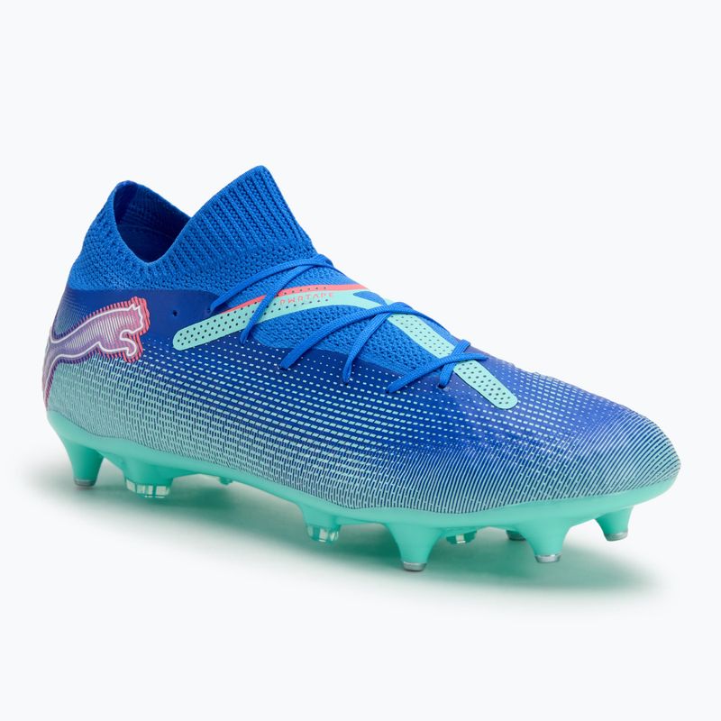 PUMA Future 7 Pro MxSG football boots bluemazing/puma white/electric peppermint