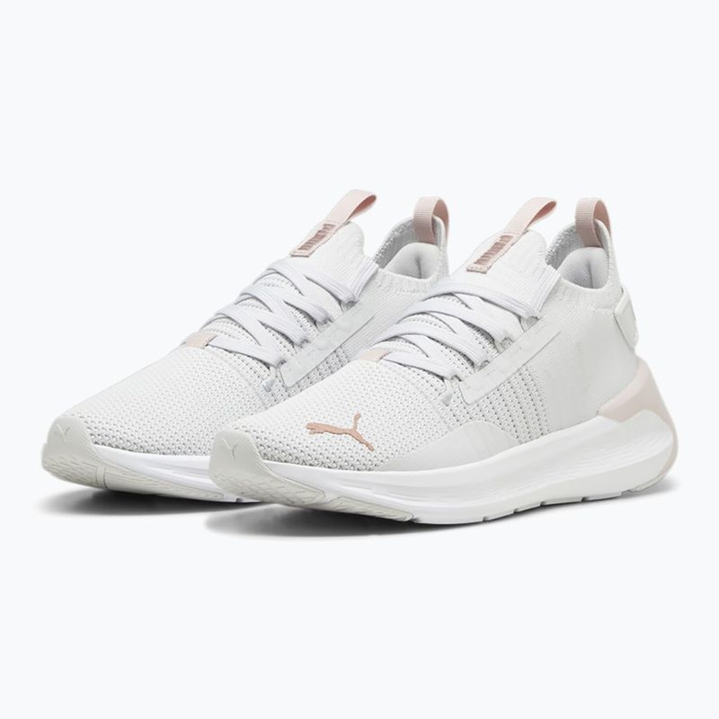 Women's running shoes PUMA Softride Symmetry Fuzion Feather gray/mauve mist/rose gold