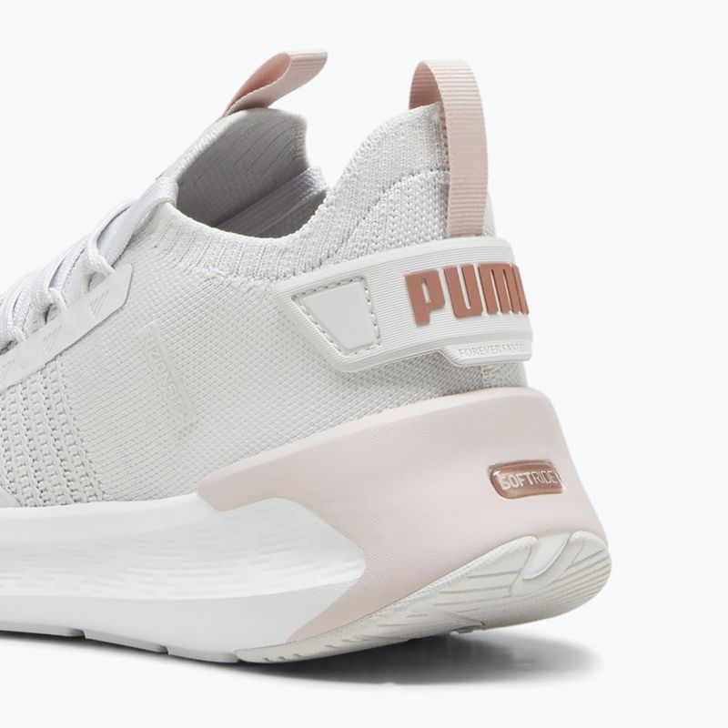 Women's running shoes PUMA Softride Symmetry Fuzion Feather gray/mauve mist/rose gold 6