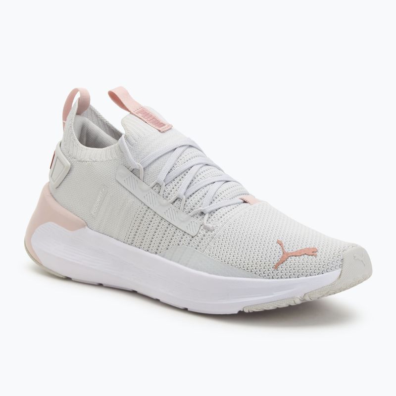 Women's running shoes PUMA Softride Symmetry Fuzion Feather gray/mauve mist/rose gold