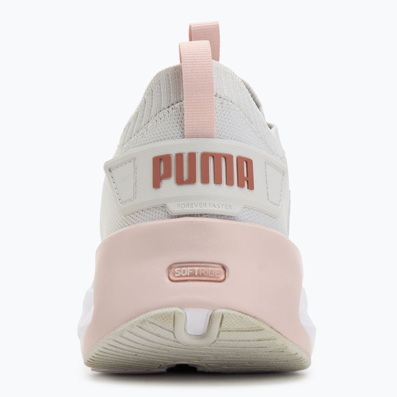 Women's running shoes PUMA Softride Symmetry Fuzion Feather gray/mauve mist/rose gold 6