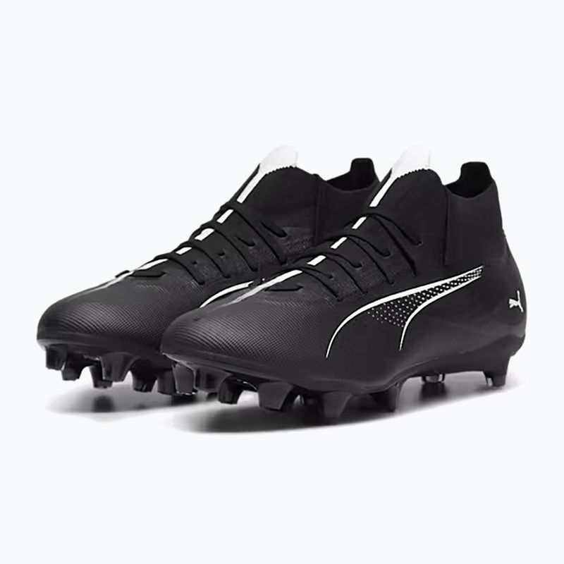 PUMA Ultra 5 Match+ FG/AG football boots puma black/puma white 8