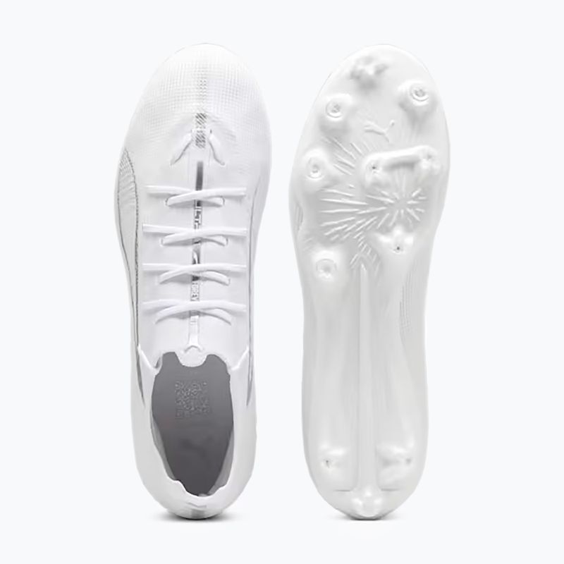 PUMA Ultra 5 Pro FG/AG football boots puma white/puma white 11