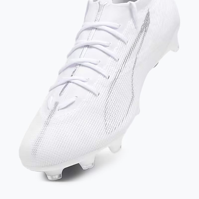 PUMA Ultra 5 Pro FG/AG football boots puma white/puma white 12
