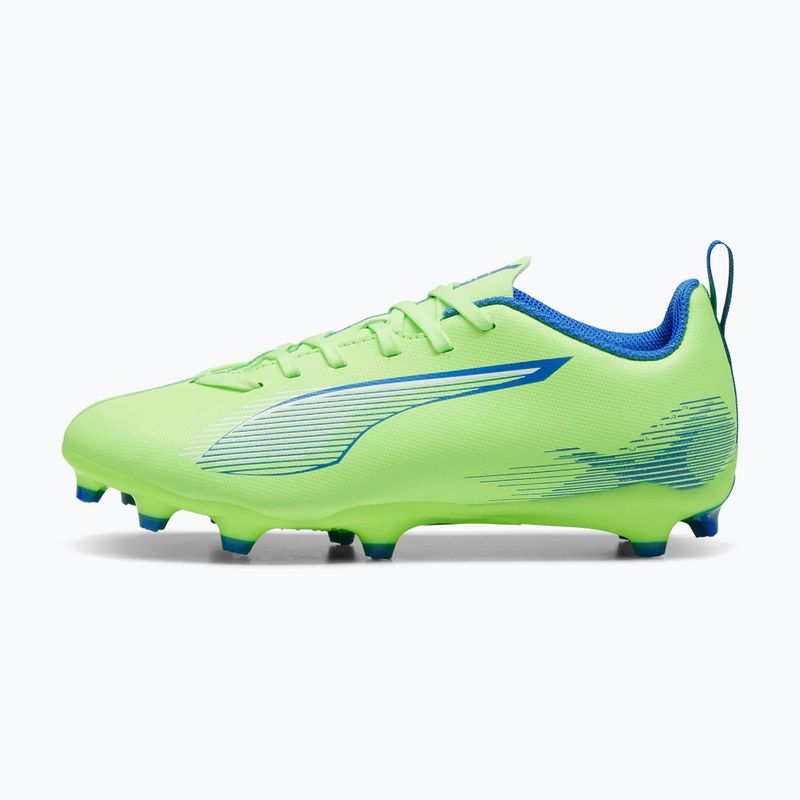 PUMA Ultra 5 Play FG/AG Jr fizzy apple/puma white children's football boots 8