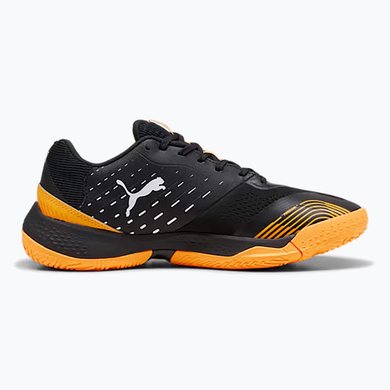 PUMA Solarstrike III indoor sports shoe puma black/sun stream/puma white 3