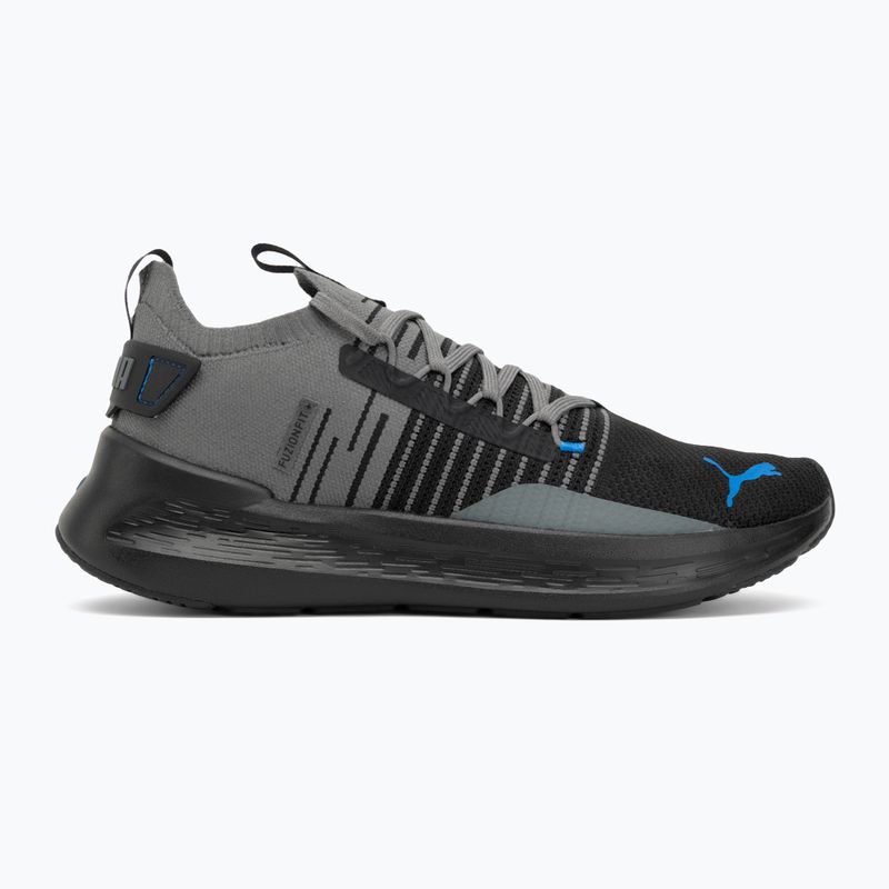 PUMA Softride Symmetry Fuzion puma black/cool dark gray/puma team royal running shoes 2
