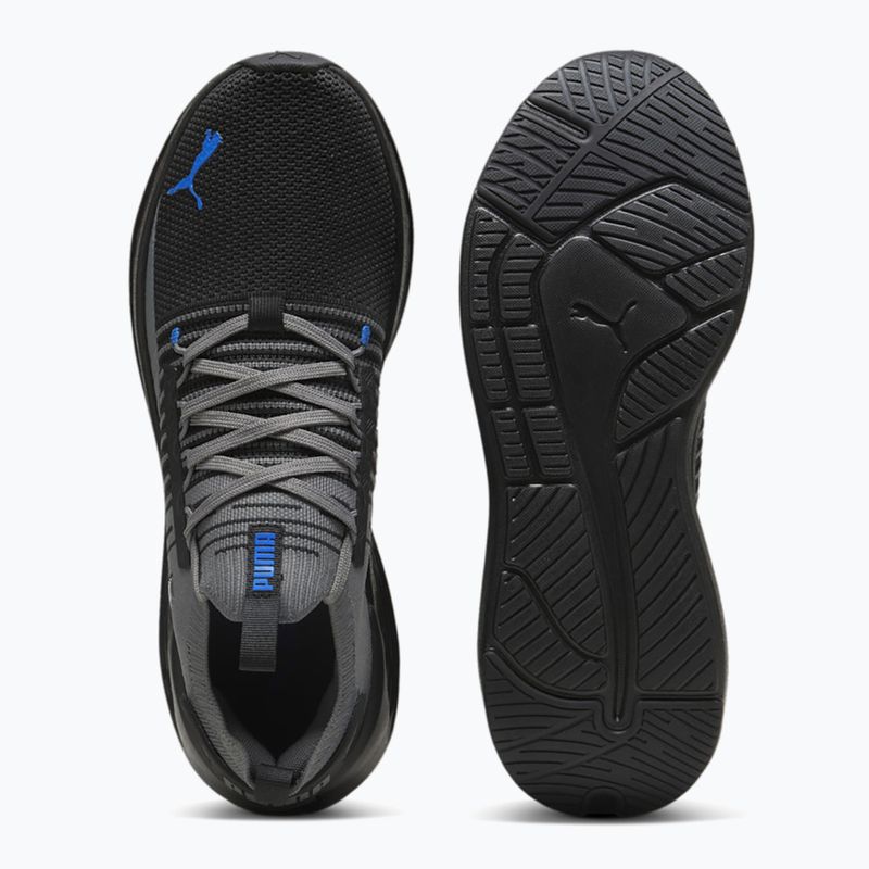 PUMA Softride Symmetry Fuzion puma black/cool dark gray/puma team royal running shoes 4