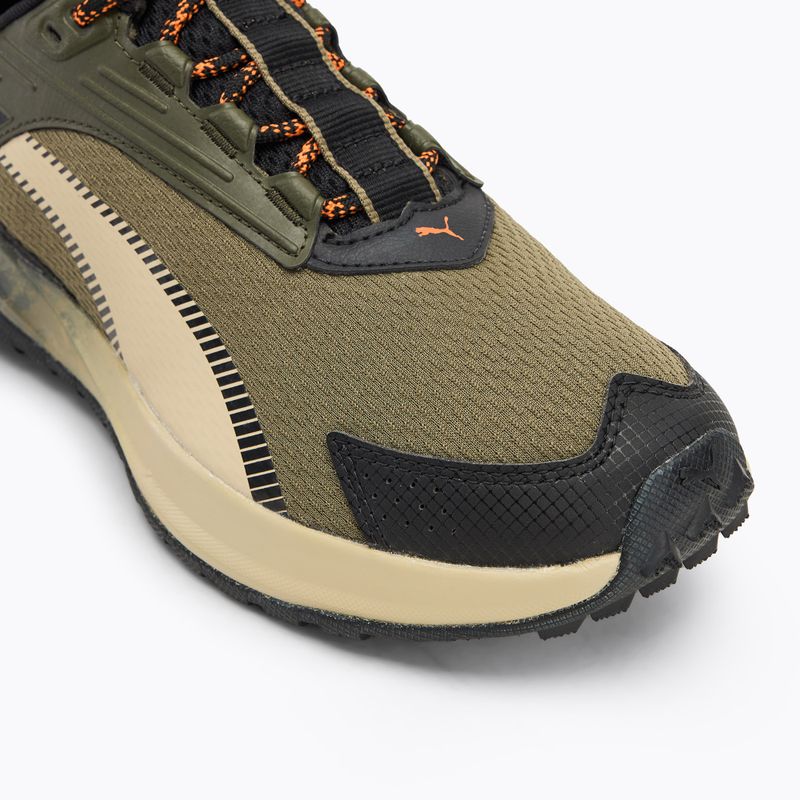 Men's running shoes PUMA Extend Lite Trail landslide dark olive/puma black 7