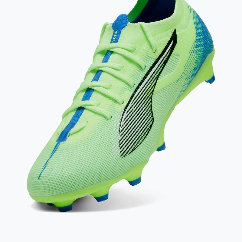 PUMA Ultra 5 Pro FG/AG Jr fizzy apple/puma white children's football boots 12