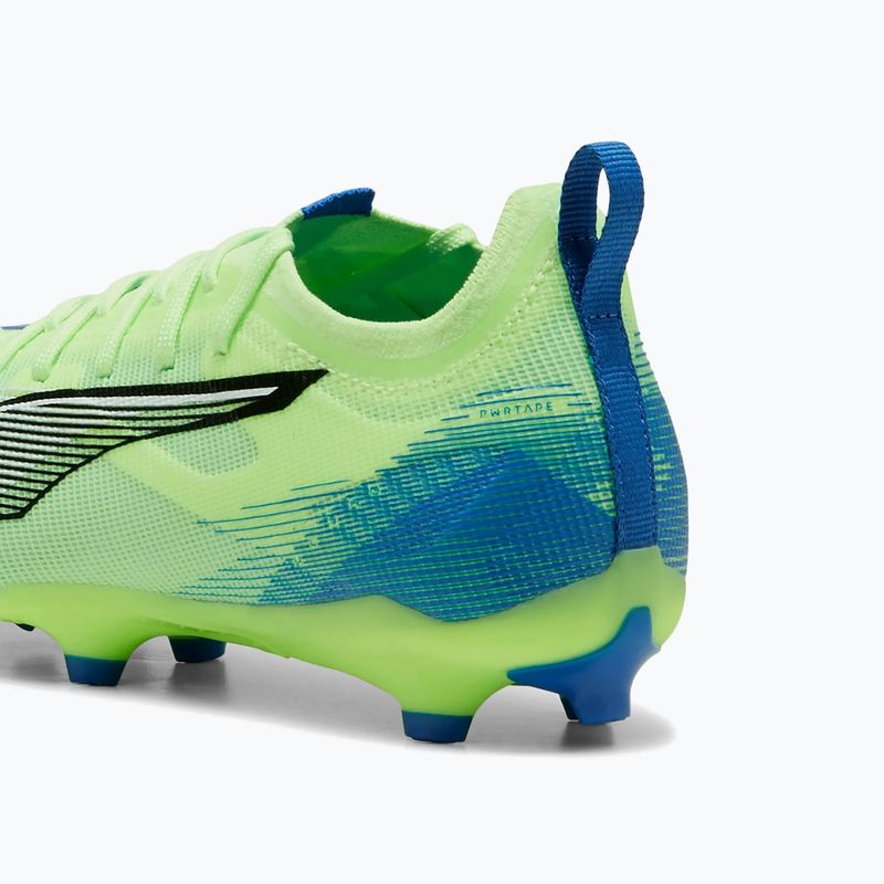 PUMA Ultra 5 Pro FG/AG Jr fizzy apple/puma white children's football boots 13